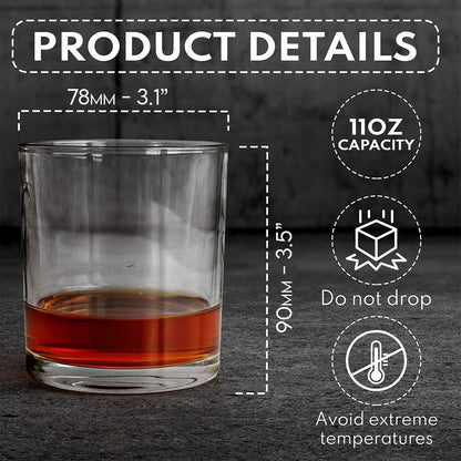 USMC, Marines, EGA, Eagle Globe Anchor, Marine Corps Gift - Personalized Veteran Whiskey Decanter Set