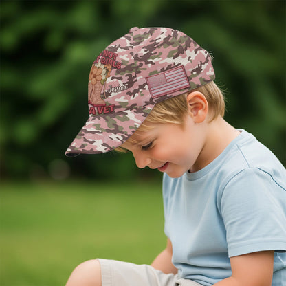 I Am Not Most Girls I Am A Vet Women Veteran - Personalized Veteran Classic Cap