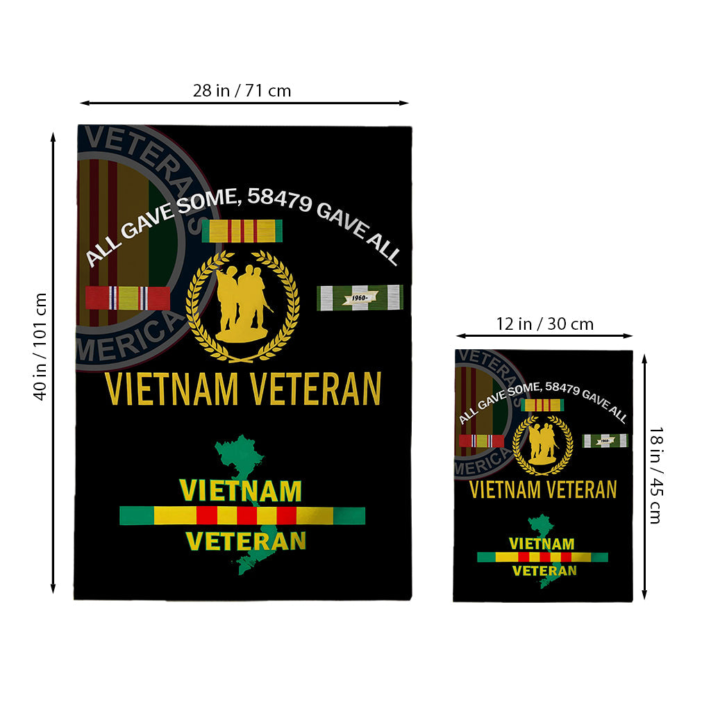 Vietnam Veteran - Veteran Garden Flag