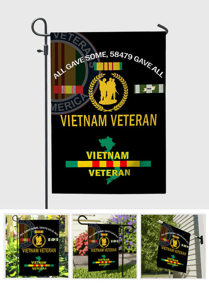Vietnam Veteran - Veteran Garden Flag