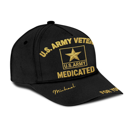 For Your Protection - Personalized Veteran Classic Cap