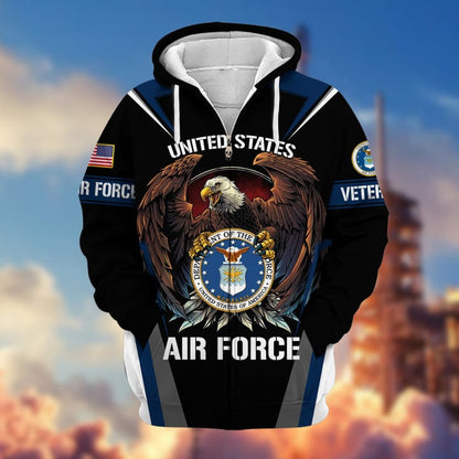 Honoring All Who Served US - Personalized Veteran All Over Shirt