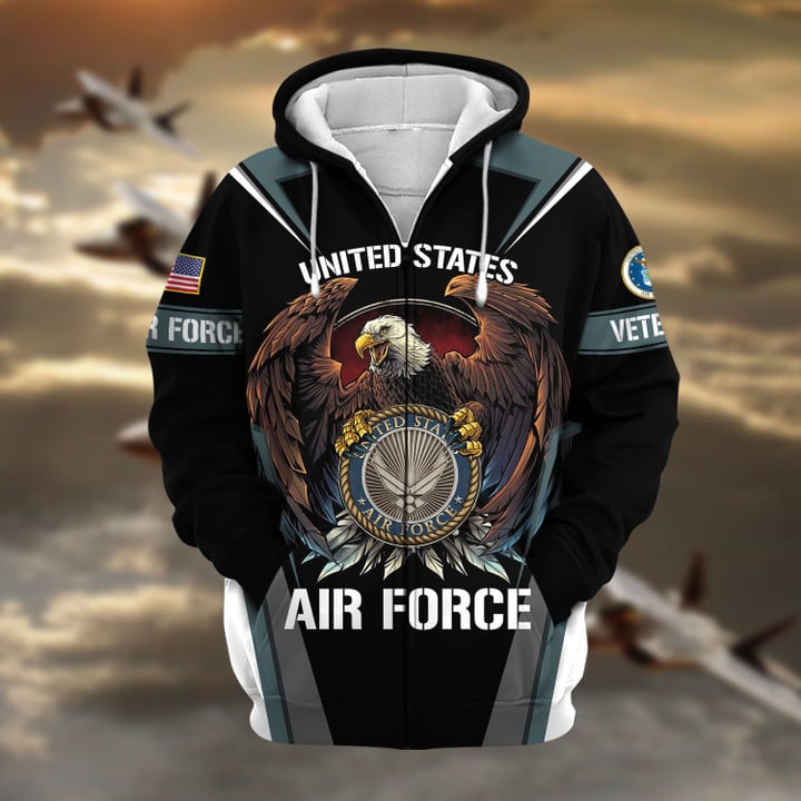 Honoring All Who Served US - Personalized Veteran All Over Shirt