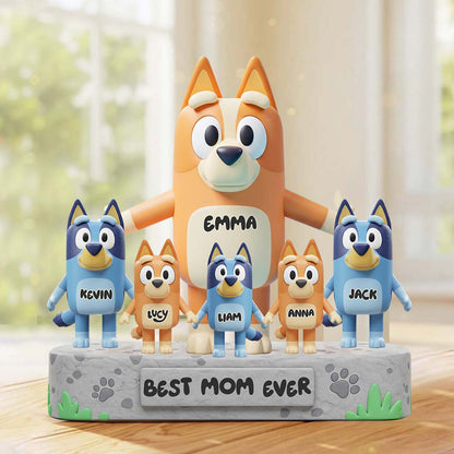 Best Mom Ever - Personalized Mother Custom Shaped Acrylic Plaque