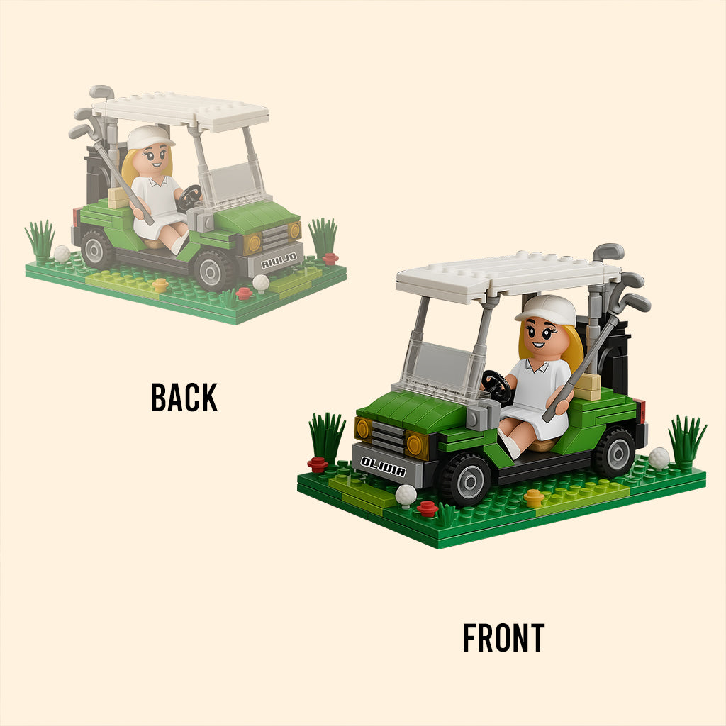 Gift For Golfers - Personalized Golf Custom Shaped Acrylic Plaque