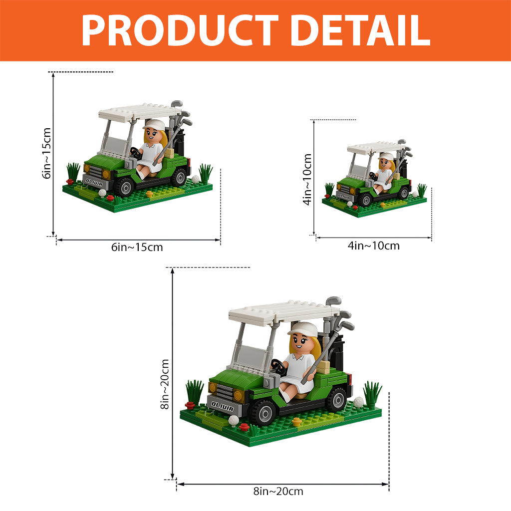 Gift For Golfers - Personalized Golf Custom Shaped Acrylic Plaque