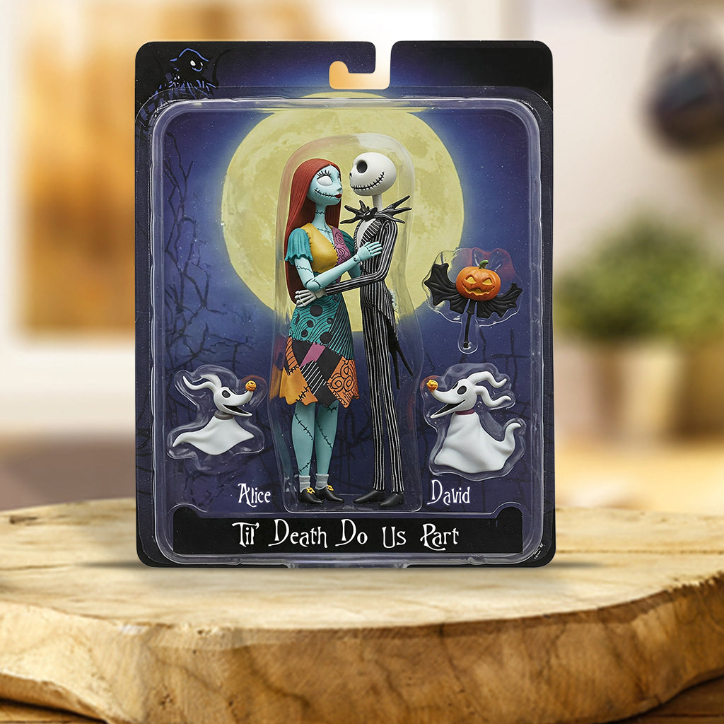 Til Death Do Us Part - Personalized Nightmare Custom Shaped Acrylic Plaque
