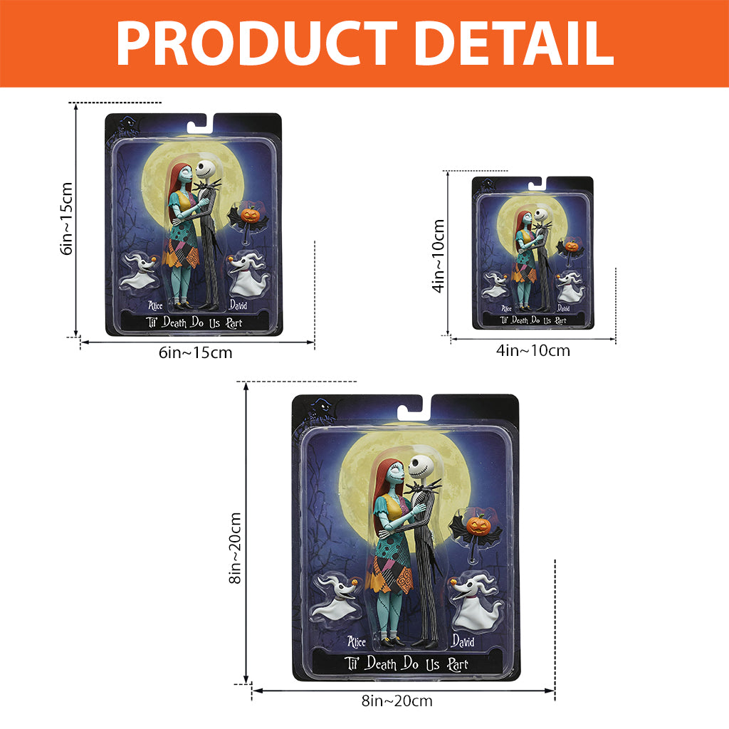 Til Death Do Us Part - Personalized Nightmare Custom Shaped Acrylic Plaque