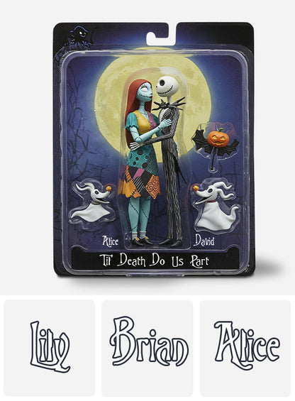 Til Death Do Us Part - Personalized Nightmare Custom Shaped Acrylic Plaque