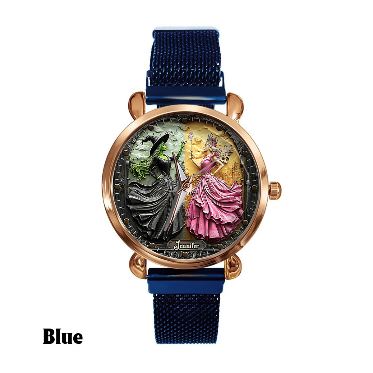 Changed For Good - Personalized Green and Pink Women Hand Watch