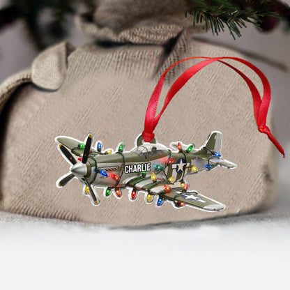 Heros In The Sky - Personalized Veteran Ornament