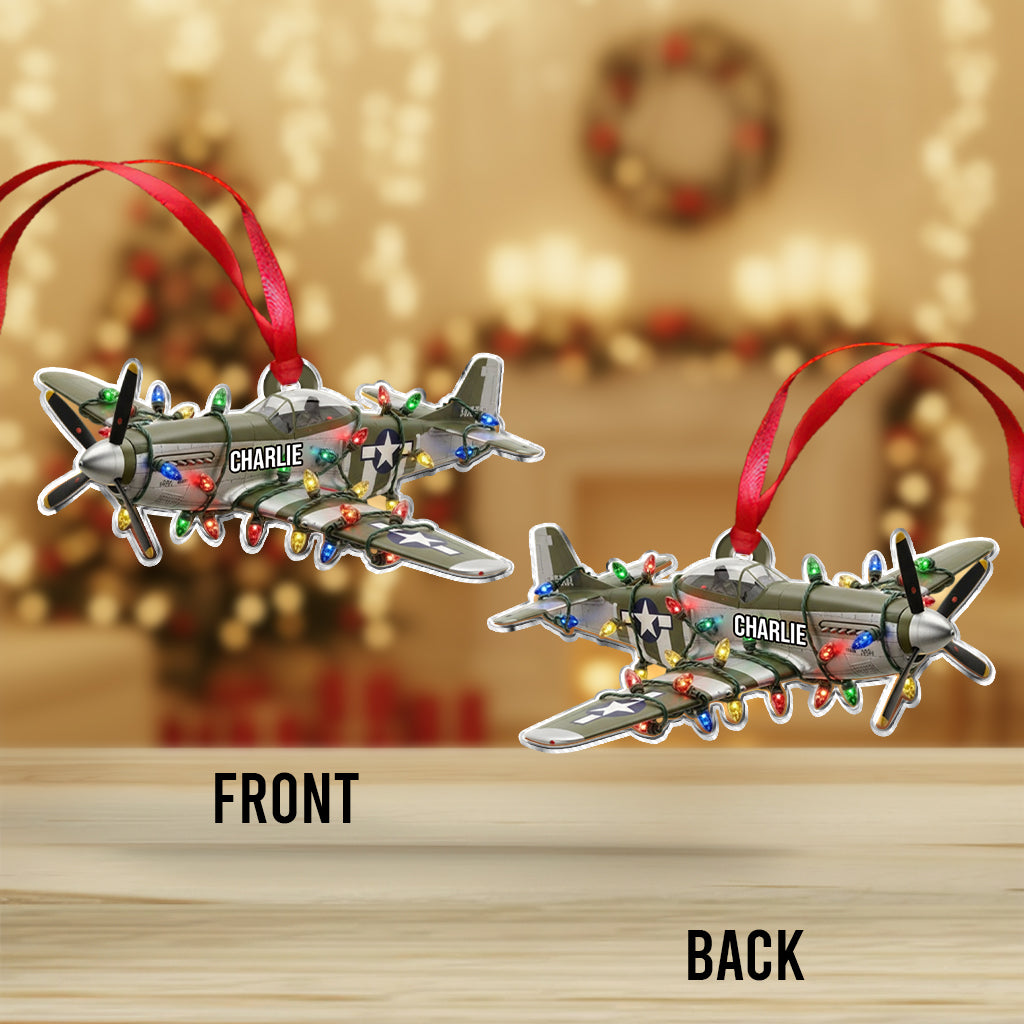Heros In The Sky - Personalized Veteran Ornament