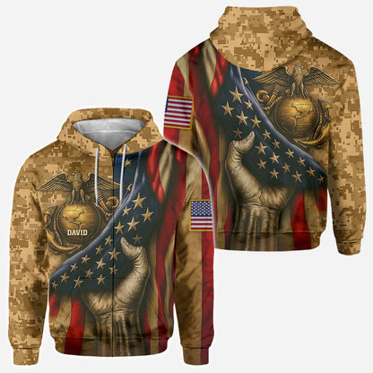 I'm A Soldier - Personalized Veteran All Over Shirt