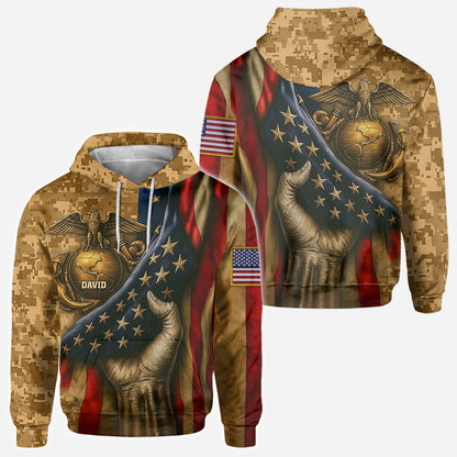 I'm A Soldier - Personalized Veteran All Over Shirt