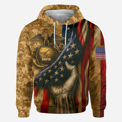 I'm A Soldier - Personalized Veteran All Over Shirt