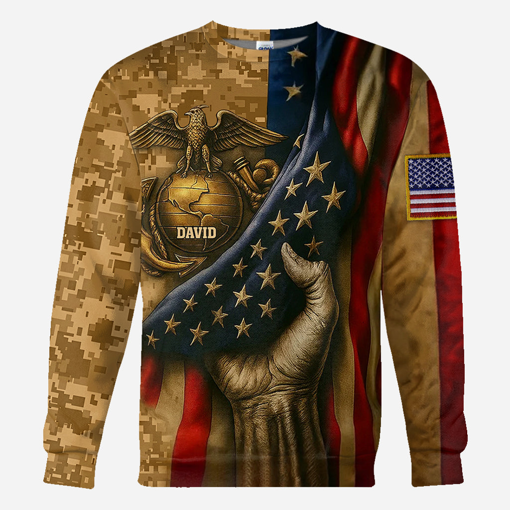 I'm A Soldier - Personalized Veteran All Over Shirt