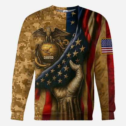 I'm A Soldier - Personalized Veteran All Over Shirt