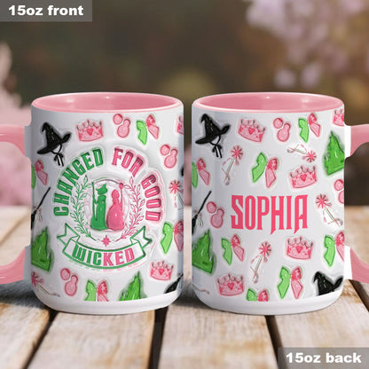 Changed For Good - Personalized Witch Accent Mug