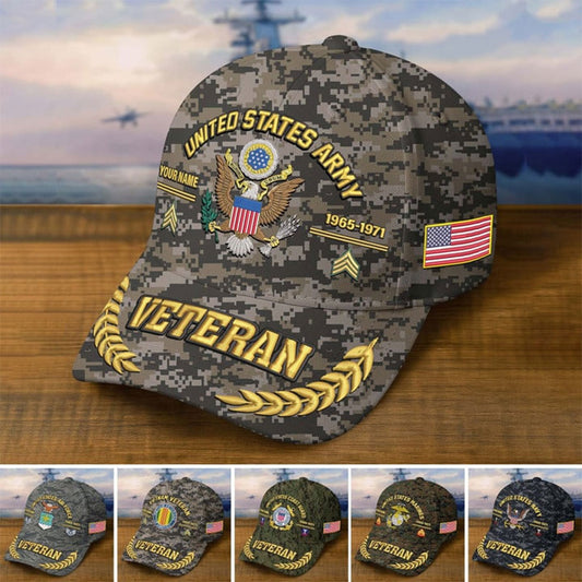 Strong Veteran - Personalized Veteran Classic Cap