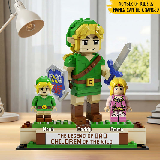 The Legend Of Dad - Personalized The Hero's Legend Custom Shaped Acrylic Plaque