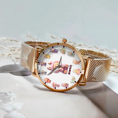 Cute Monsters - Personalized Labubu Women Hand Watch