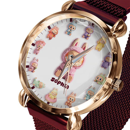 Cute Monsters - Personalized Labubu Women Hand Watch