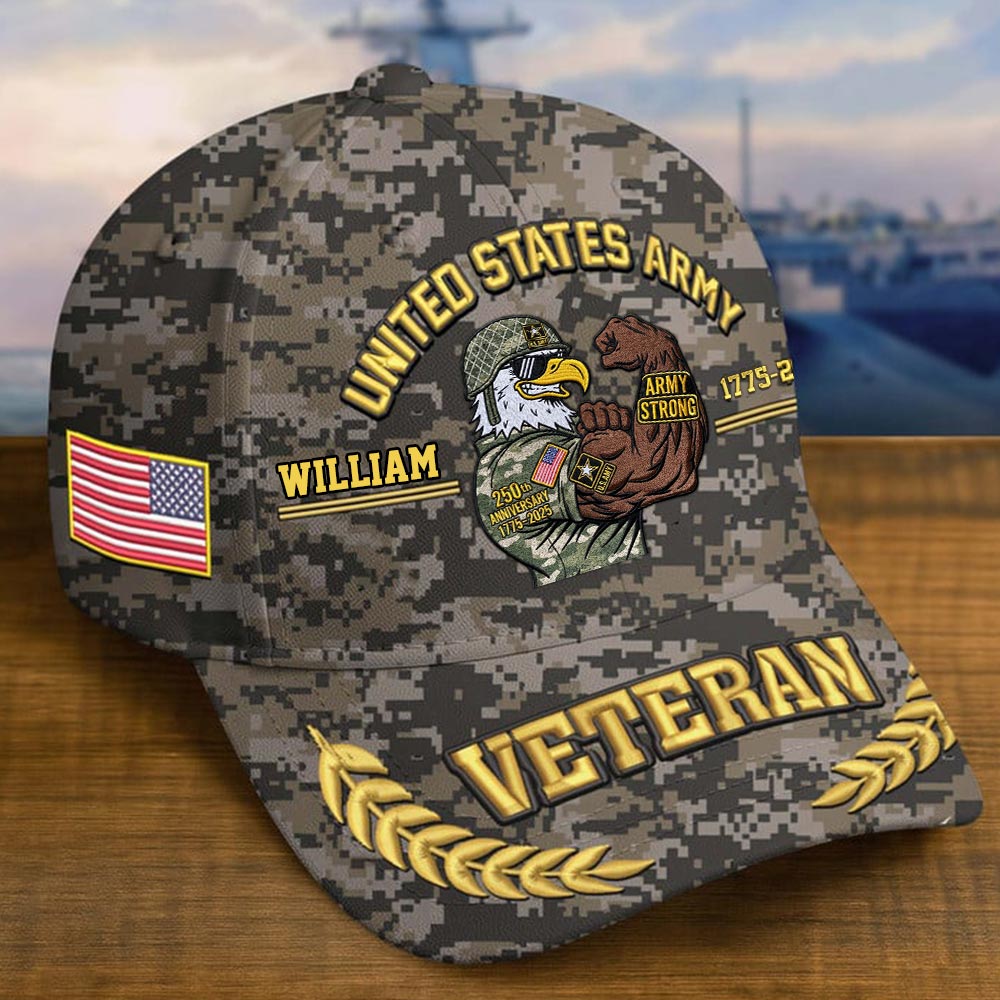 Army Strong - Personalized Veteran Classic Cap