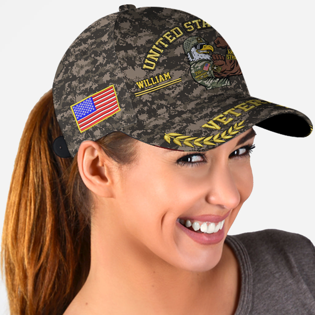 Army Strong - Personalized Veteran Classic Cap