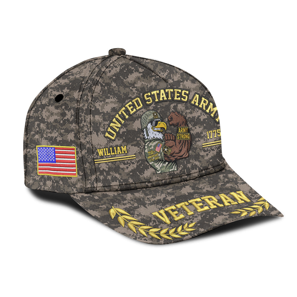 Army Strong - Personalized Veteran Classic Cap