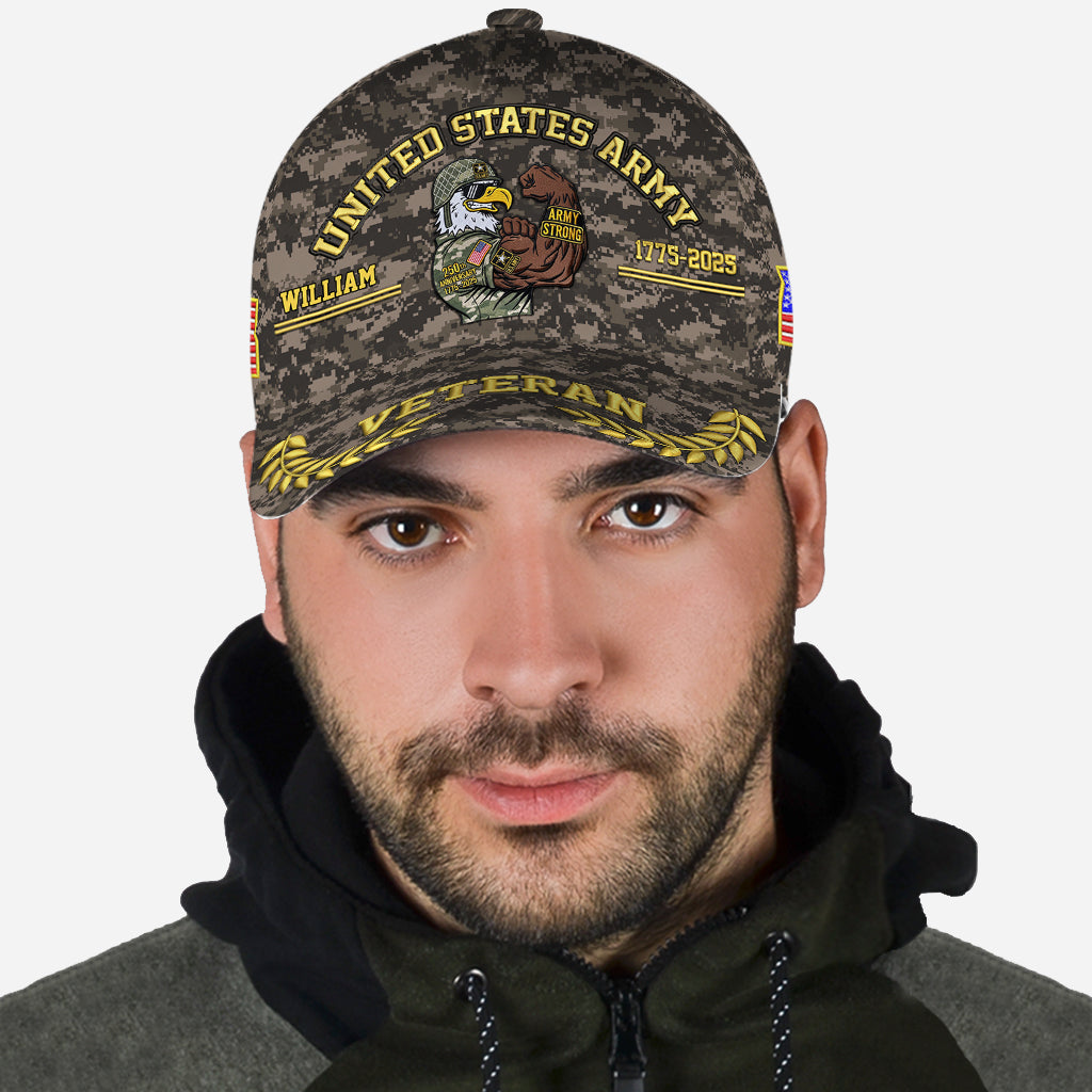 Army Strong - Personalized Veteran Classic Cap