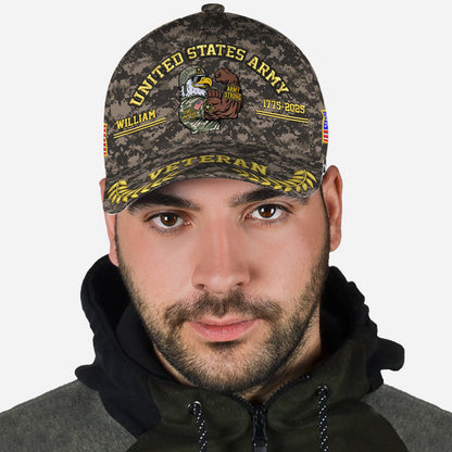 Army Strong - Personalized Veteran Classic Cap