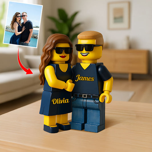 Couple Gift - Personalized Couple Custom Shaped Acrylic Plaque