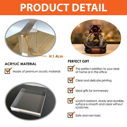 Come Again Soon - Personalized Stranger Things Custom Shaped Acrylic Plaque