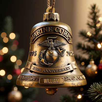 250th Anniversary - Personalized Veteran Ornament