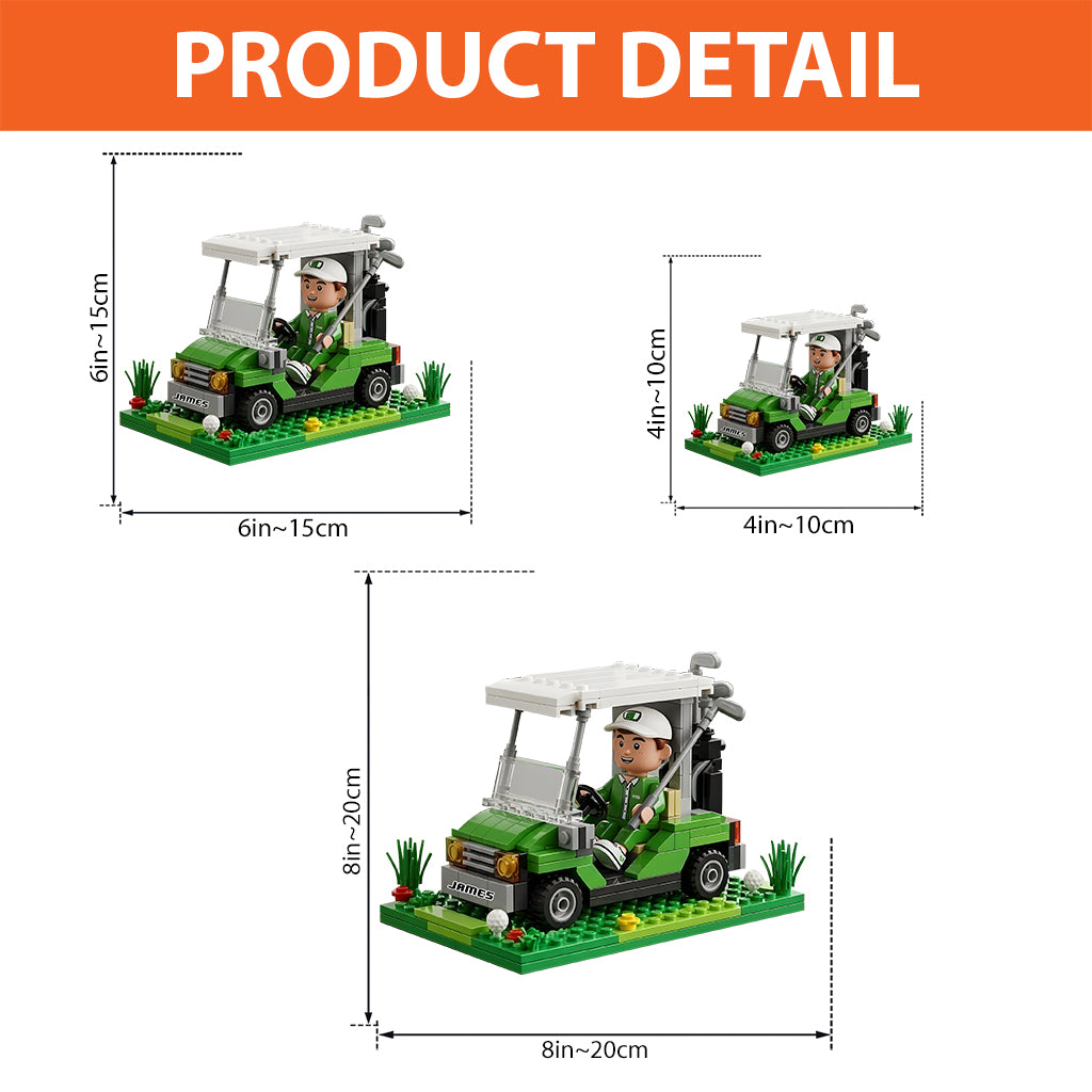 Gift For Golfers - Personalized Golf Custom Shaped Acrylic Plaque