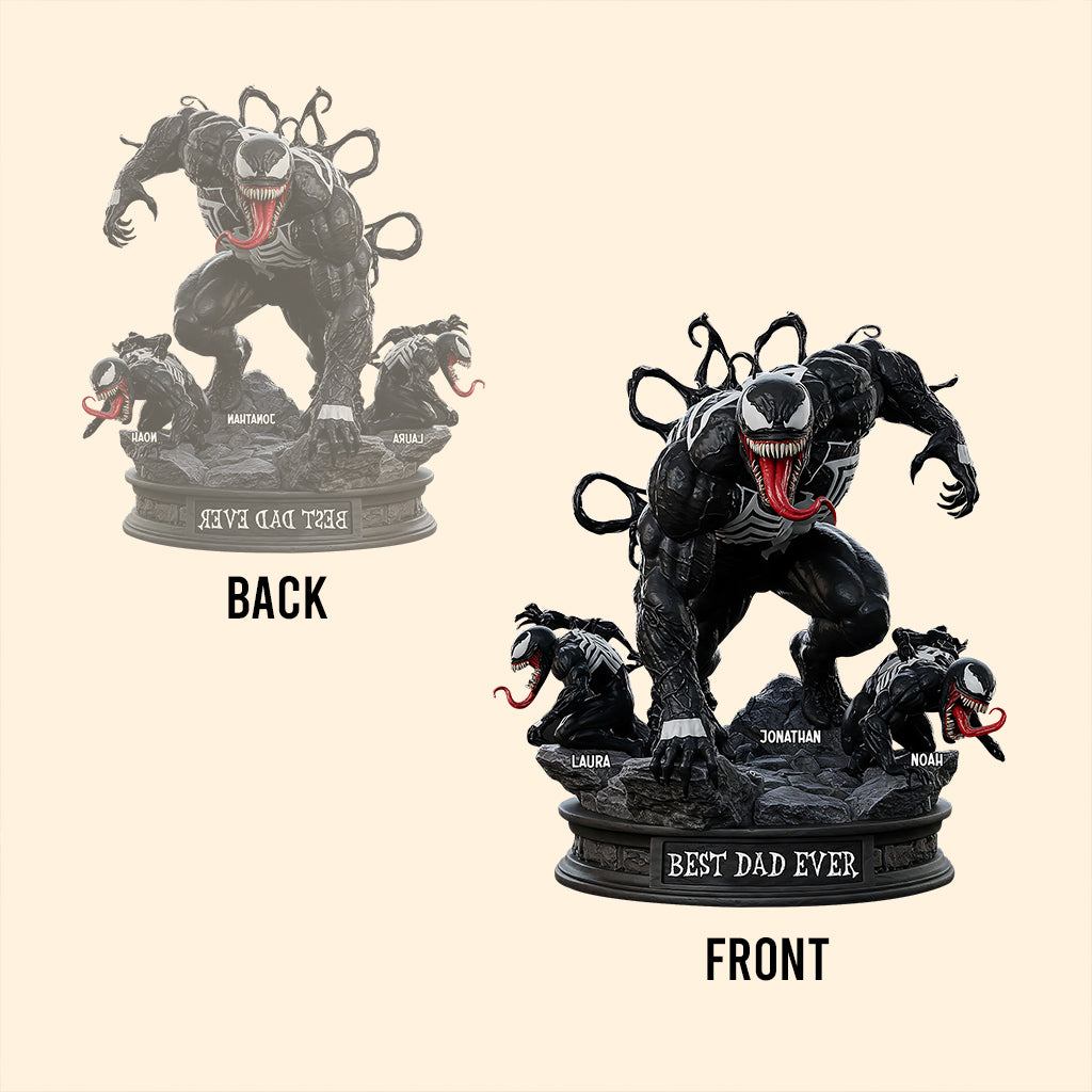 Best Dad Ever - Personalized Clown Prince of Crime Custom Shaped Acrylic Plaque