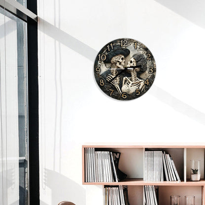 Till Death Do Us Part - Couple Wall Clock