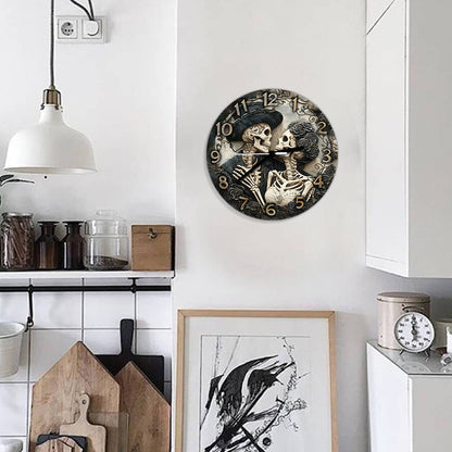 Till Death Do Us Part - Couple Wall Clock