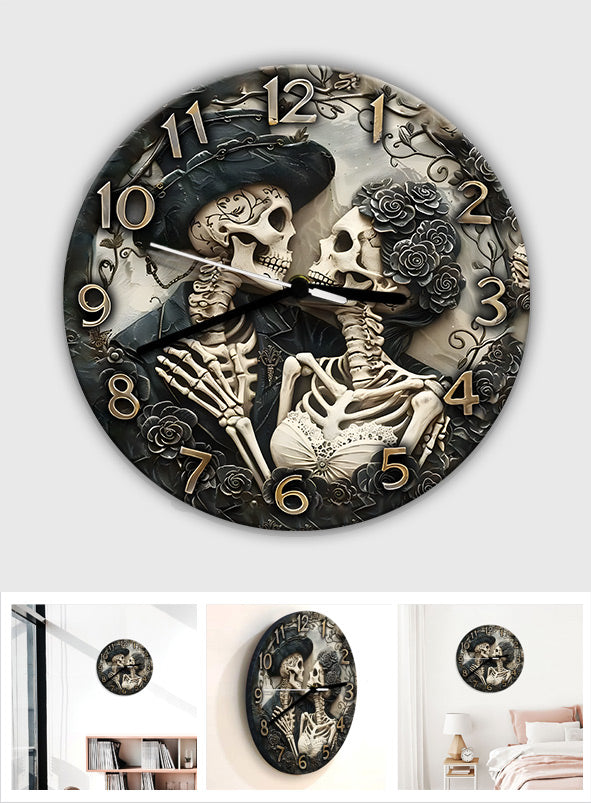 Till Death Do Us Part - Couple Wall Clock