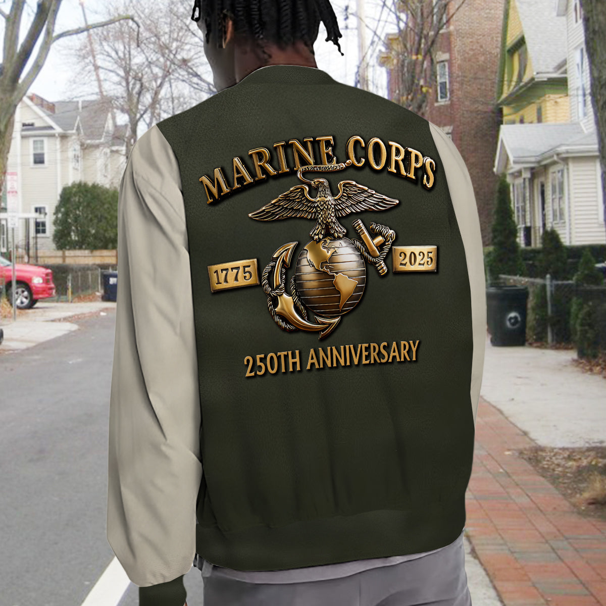 250th Anniversary - Personalized Veteran Varsity Jacket