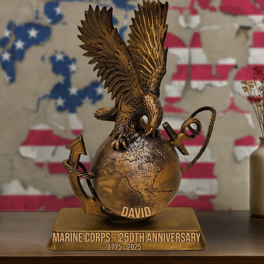 250th Anniversary - Personalized Veteran Custom Shaped Acrylic Plaque