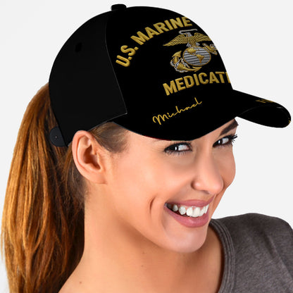 For Your Protection - Personalized Veteran Classic Cap