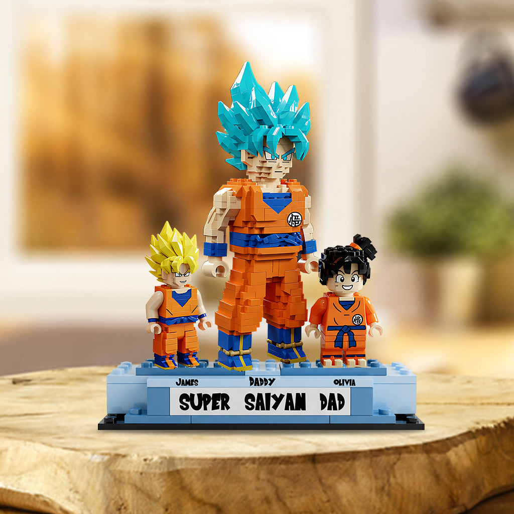 Super Dad - Personalized Seven Balls Custom Shaped Acrylic Plaque