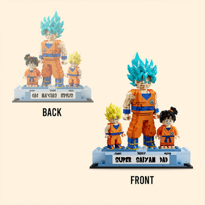 Super Dad - Personalized Seven Balls Custom Shaped Acrylic Plaque