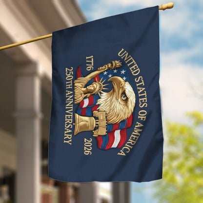 250th Anniversary - Veteran House Flag