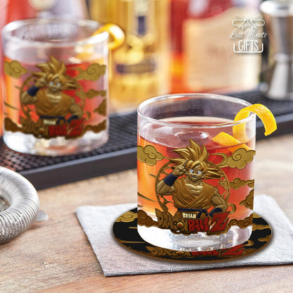 The Seven Balls - Personalized Seven Balls Whiskey Glass