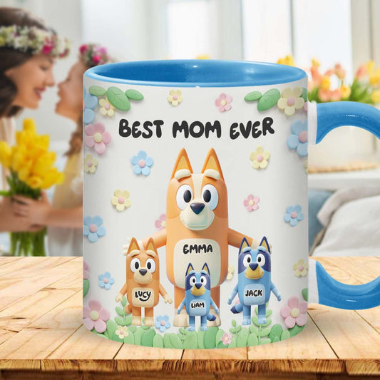 Best Mom Ever - Personalized Mother Accent Mug