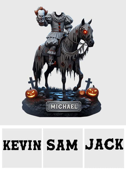 Horror Headless Knight - Personalized Horror Character Custom Shaped Acrylic Plaque
