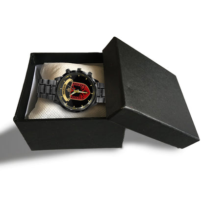 Proud Albania - Personalized Expats Hand Watch
