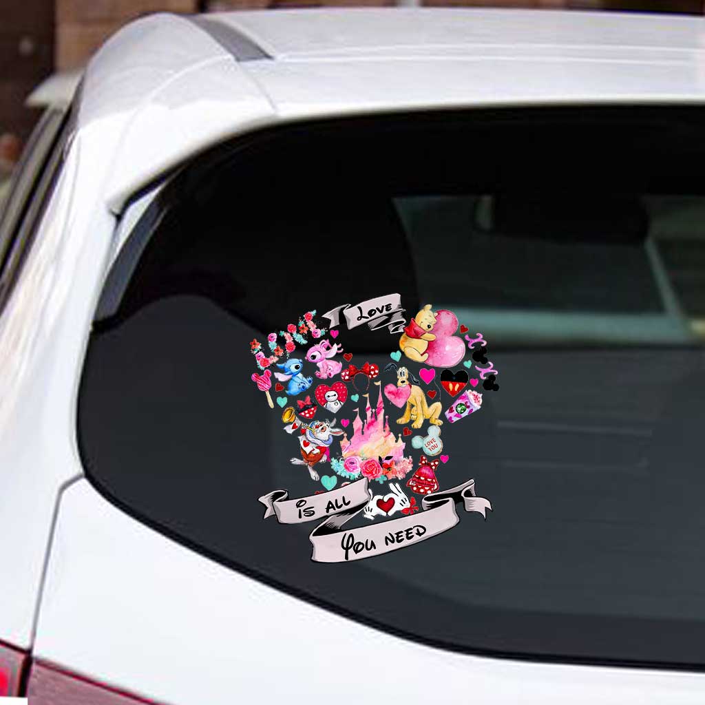 Love Mouse Ears - Decal Full